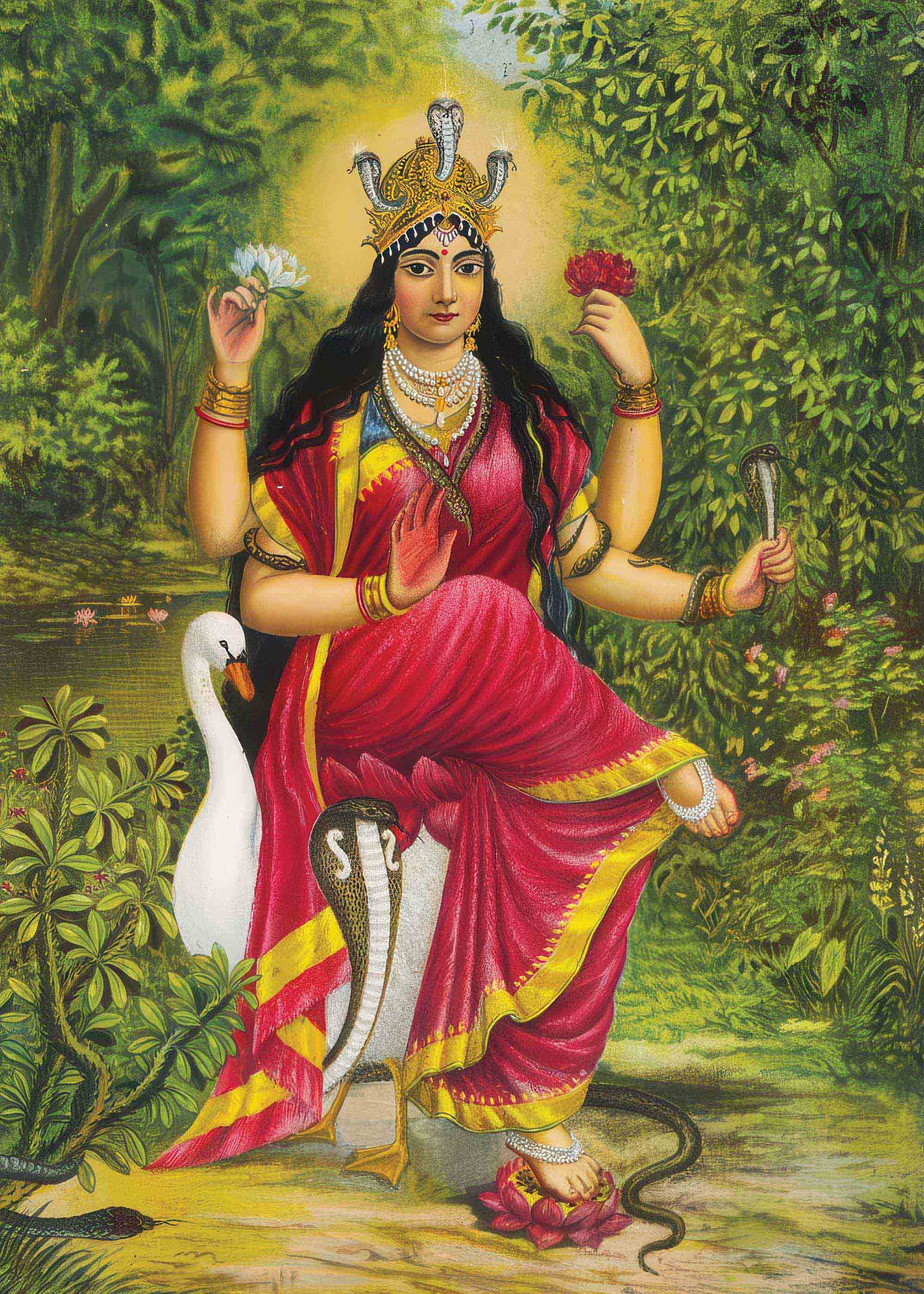 Manasa Devi Serpent Guardian