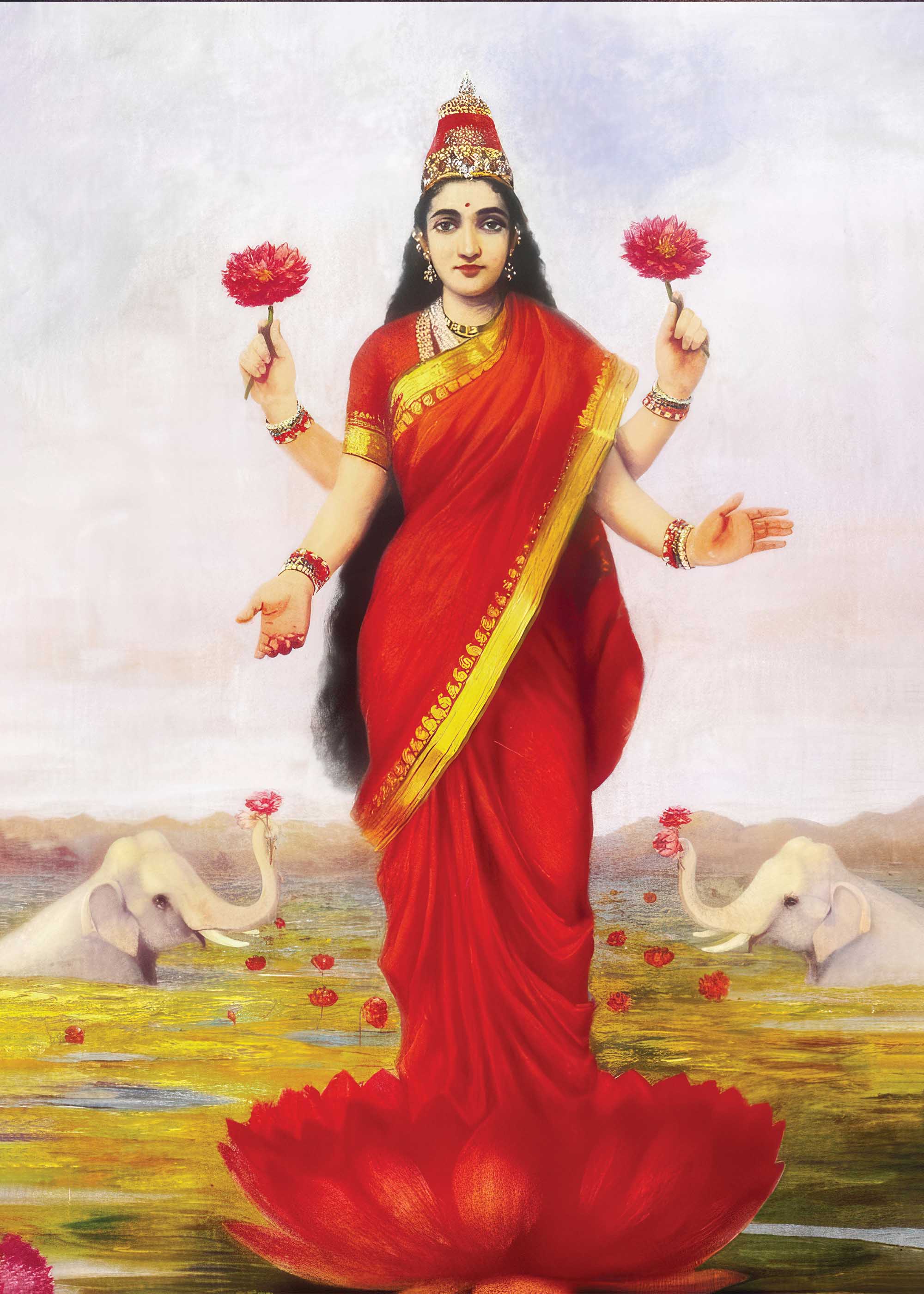 Lakshmi Divine Lotus of Prosperity