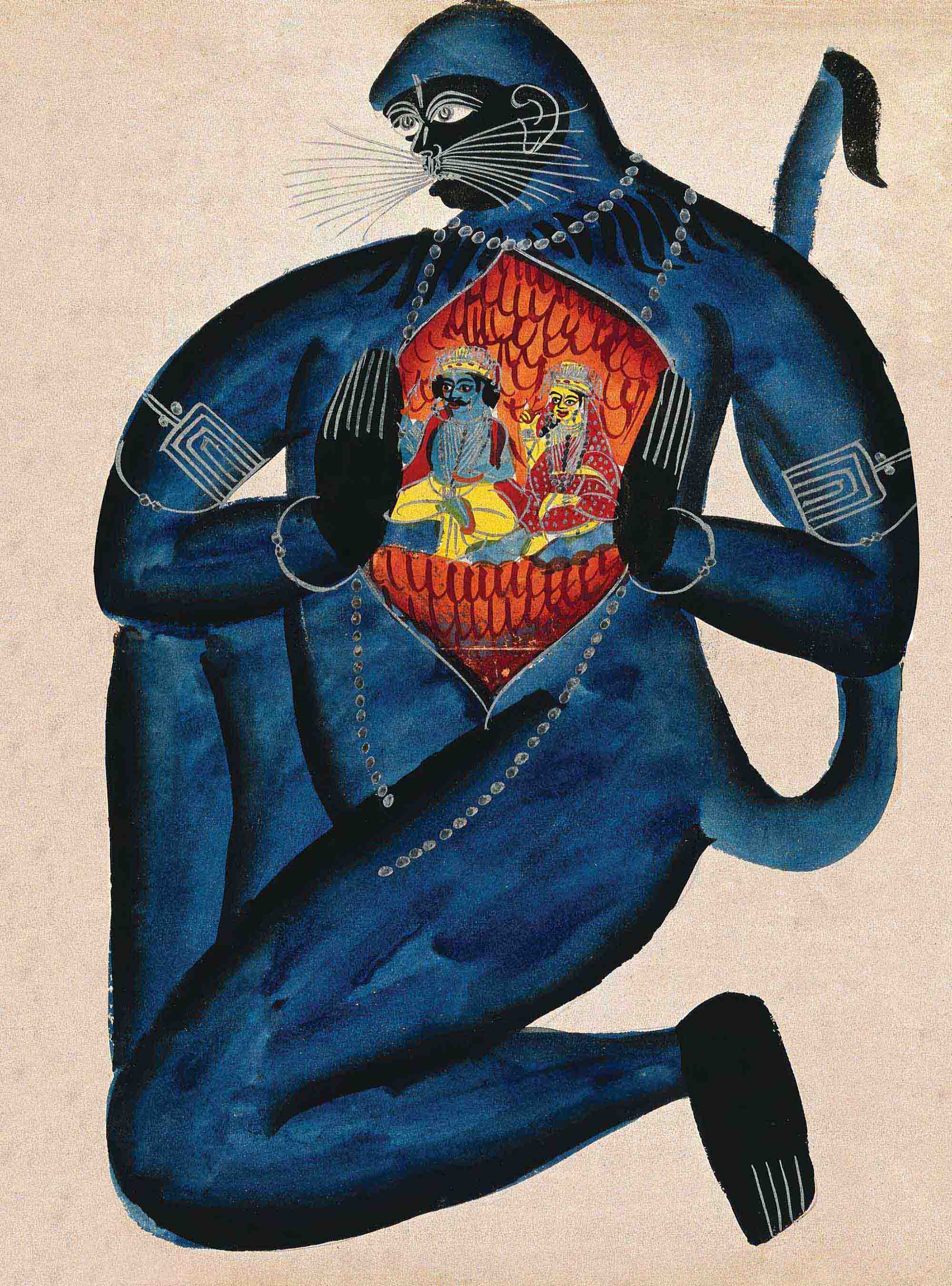 Hanuman’s Heart of Devotion