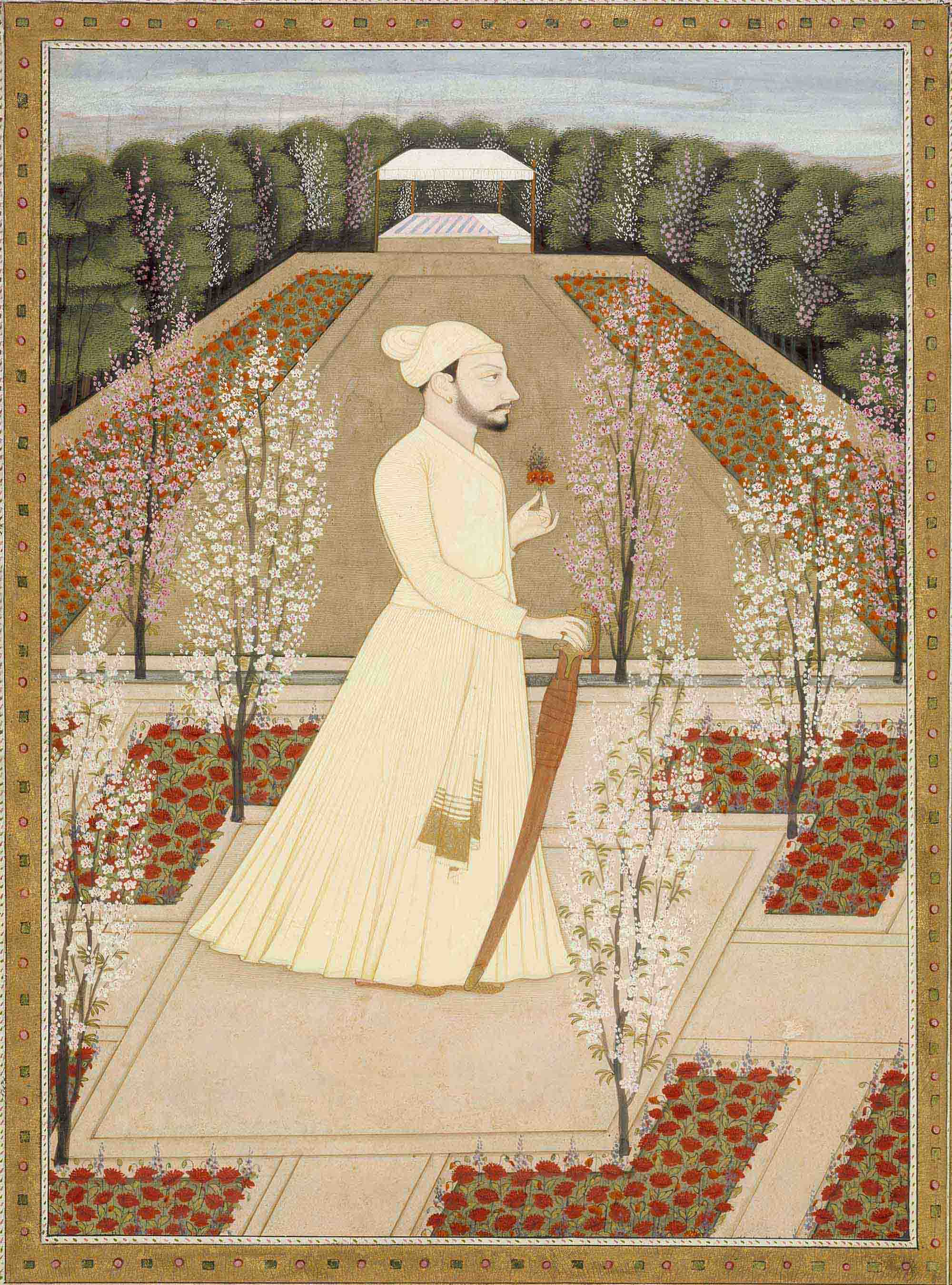 Raja Amid Blossoms of Spring